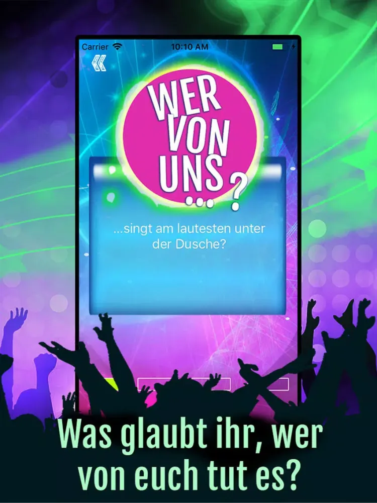 Capturas de pantalla de Wer von uns …? DAS PARTYSPIEL iPad 