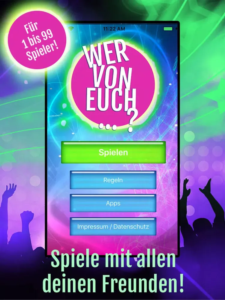 Capturas de pantalla de Wer von uns …? DAS PARTYSPIEL iPad 