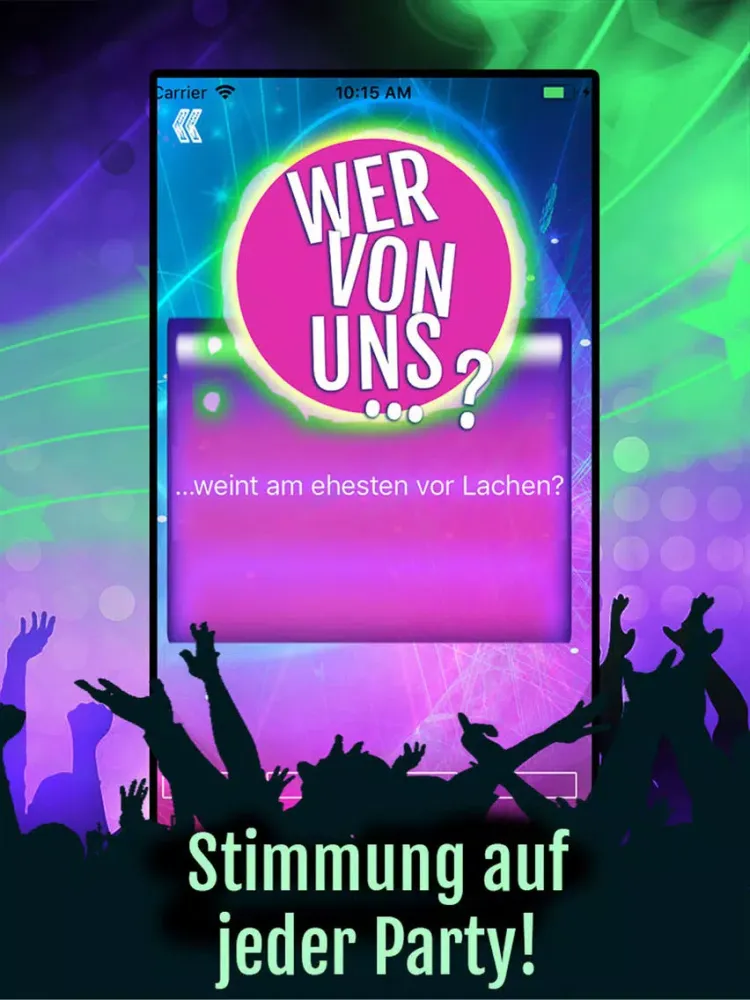 Capturas de pantalla de Wer von uns …? DAS PARTYSPIEL iPad 