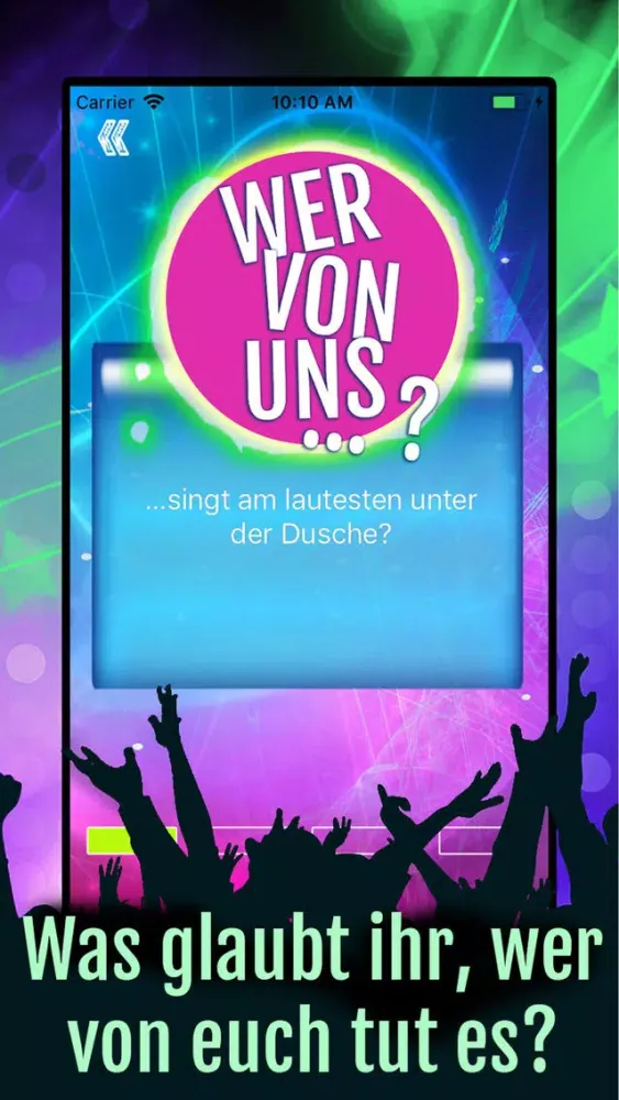 Capturas de pantalla de Wer von uns …? DAS PARTYSPIEL