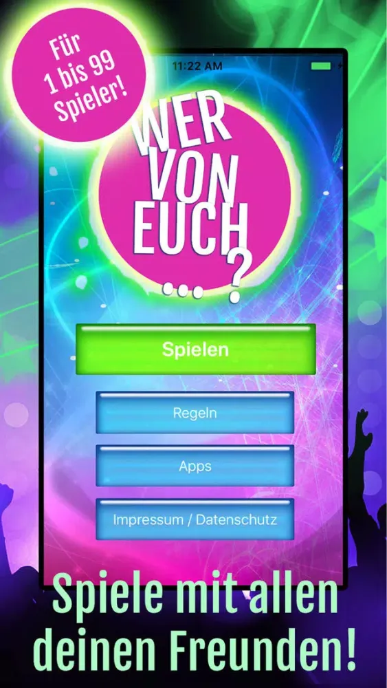 Capturas de pantalla de Wer von uns …? DAS PARTYSPIEL