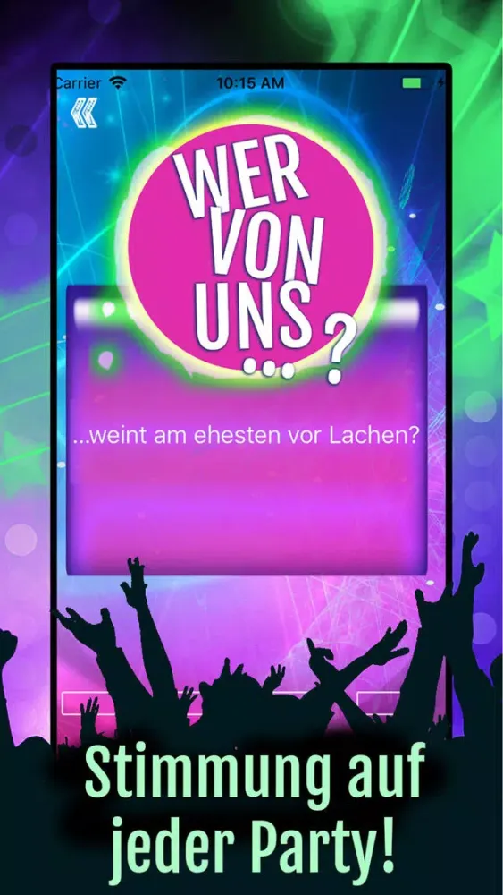 Capturas de pantalla de Wer von uns …? DAS PARTYSPIEL