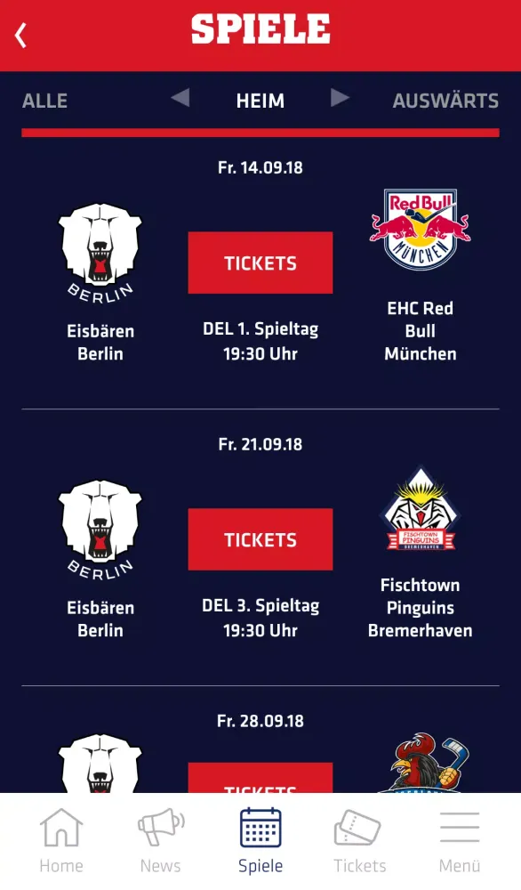 Eisbären Berlin Screenshots