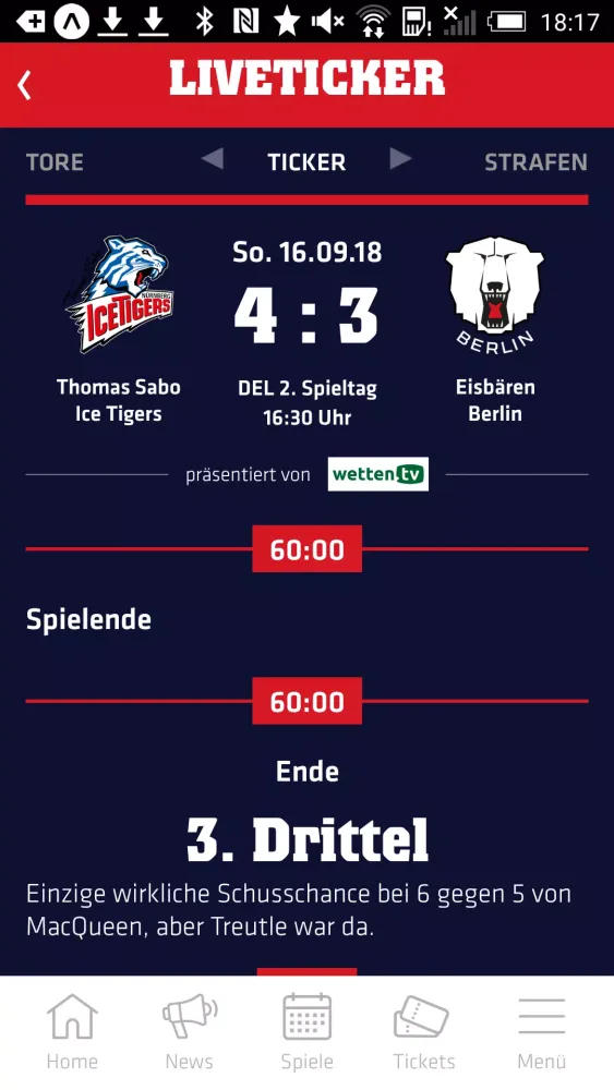 Eisbären Berlin Screenshots