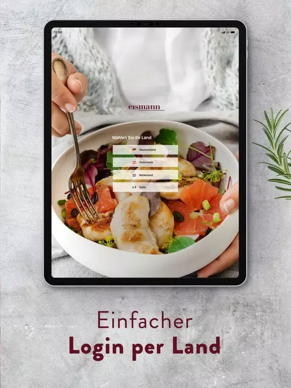 صور eismann - Genuss bestellen iPad 
