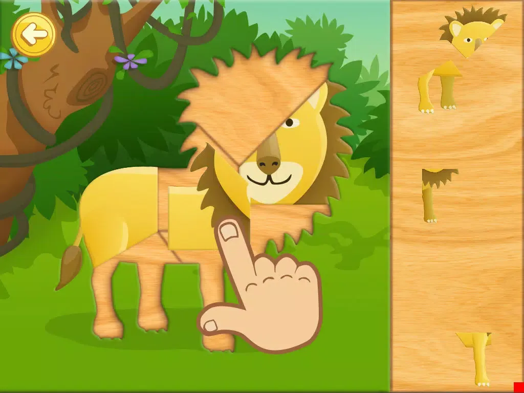 Animal Puzzle Fun for Toddlers and Kids HD iPad  Screenshots
