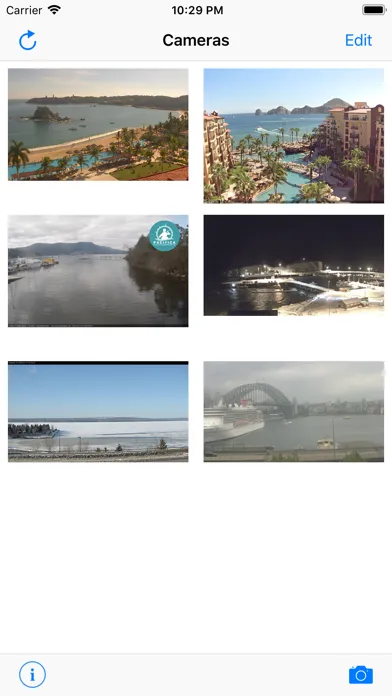 Tangkapan layar Cameras