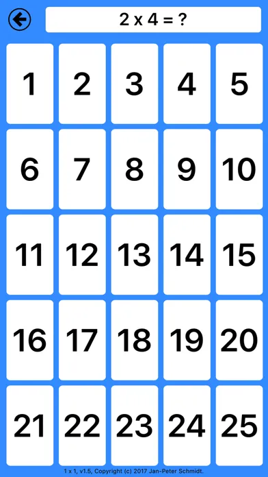 Einmaleins (1x1)应用截图