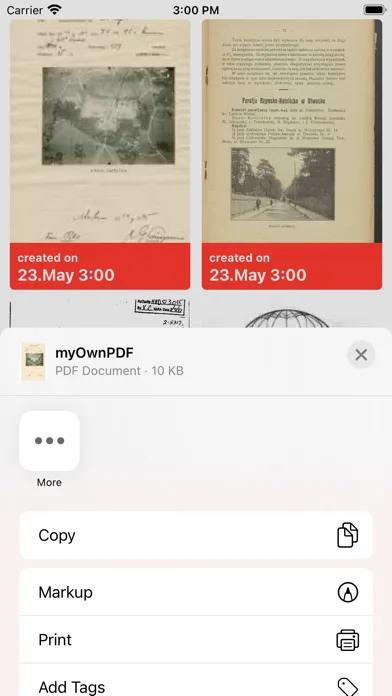Image To PDF Converter App! Screenshots