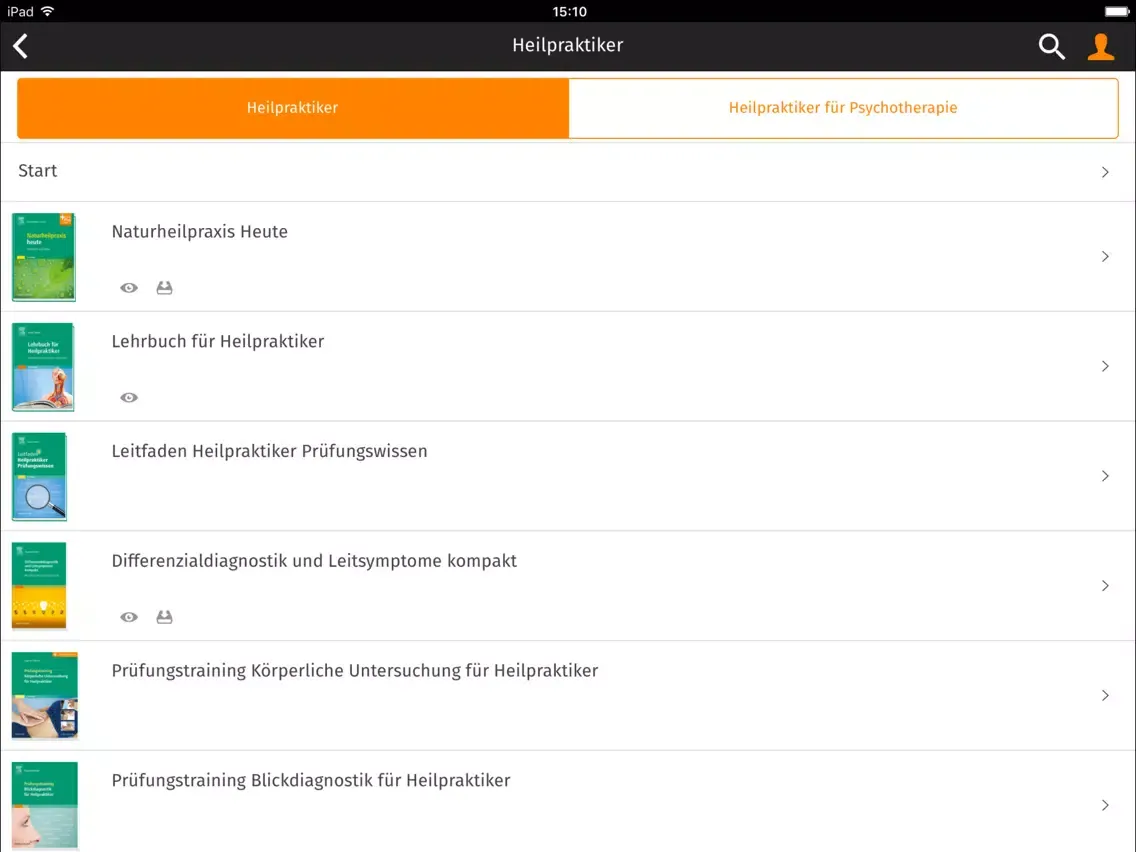 تصاویر Elsevier Medizinwelten iPad 