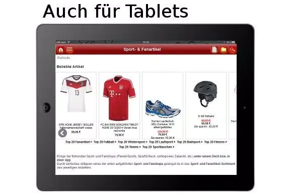 Capturas de tela do Sport- und Fanartikel