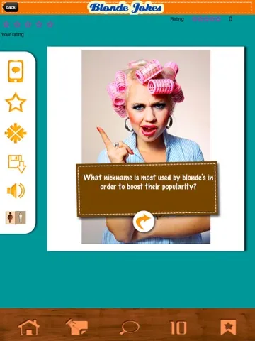 Blonde Jokes - The New & Best Ones iPad Screenshots