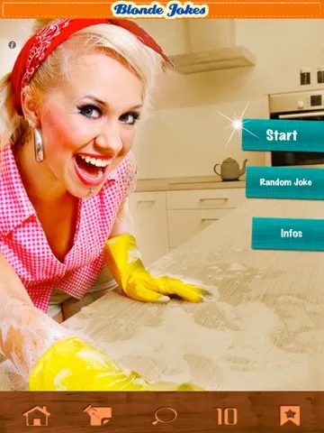 Blonde Jokes - The New & Best Ones iPad Screenshots