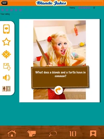 Blonde Jokes - The New & Best Ones iPad Screenshots