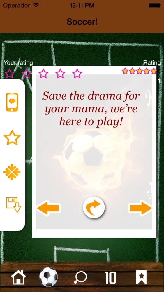 Capturas de pantalla de Soccer - Greetings and Sayings