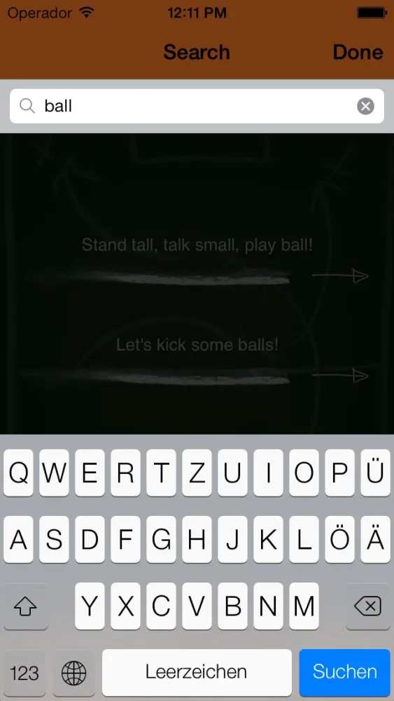 Capturas de pantalla de Soccer - Greetings and Sayings
