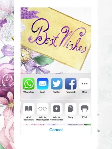 Captures d'écran de Greeting Cards for Every Occasion - Greetings, Congratulations & Saying Images iPad 