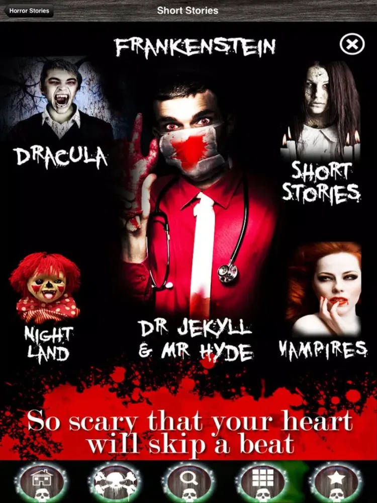 Horror Stories - Scary Stories iPad  Screenshots