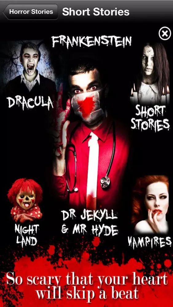 Horror Stories - Scary Stories For The Fearless Ones应用截图