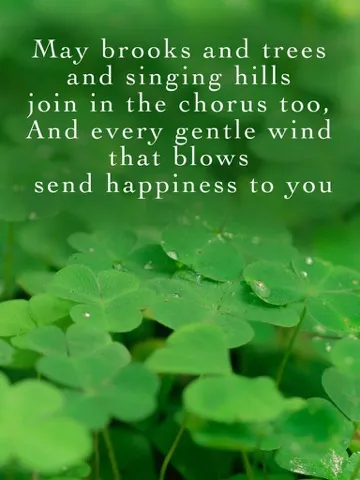 Irish Blessings and Greetings - Image Sayings, Wallpapers & Picture Quotes iPad  Screenshots