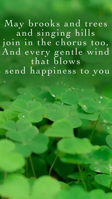 Irish Blessings and Greetings - Image Sayings, Wallpapers & Picture Quotes Screenshots