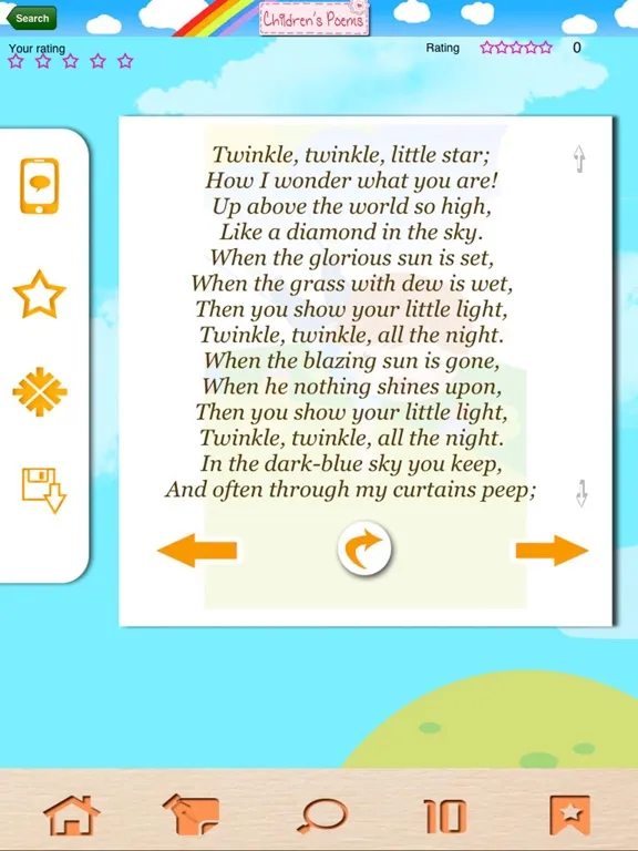 Capturas de tela do Children's Poems - Kids' Poetry & Nursery Rhymes! iPad 