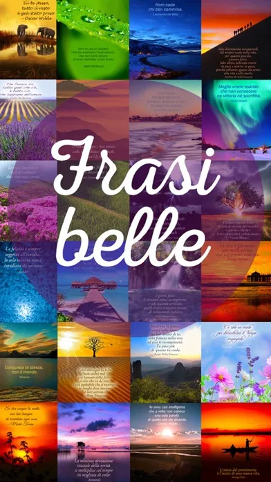Capturas de tela do Frasi belle - Immagini con frasi sagge, aforismi e citazioni sulla vita