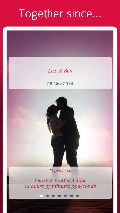 Relationship Calculator: Been Together Love Days Counter Screenshots