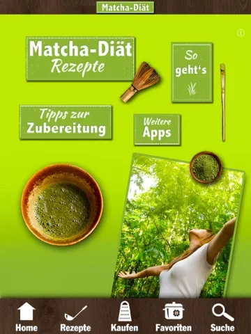 Matcha Diät - Gesund abnehmen mit dem 7-Tage-Matcha-Programm! iPad  Ekran Görüntüleri