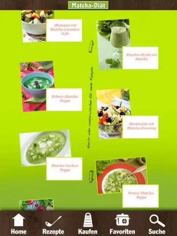 Matcha Diät - Gesund abnehmen mit dem 7-Tage-Matcha-Programm! iPad  Ekran Görüntüleri