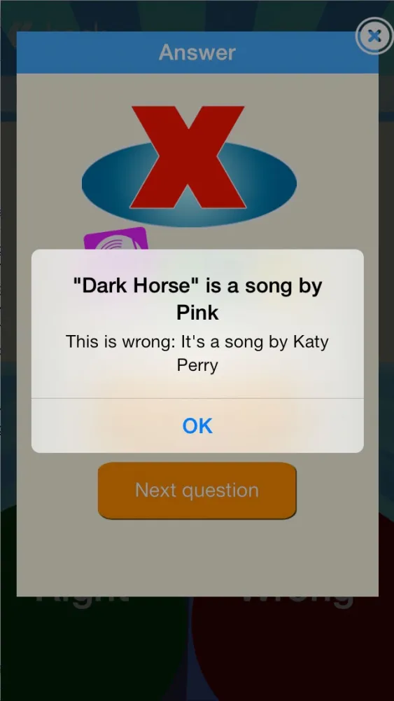 Music Quiz - True or False Trivia Game Screenshots