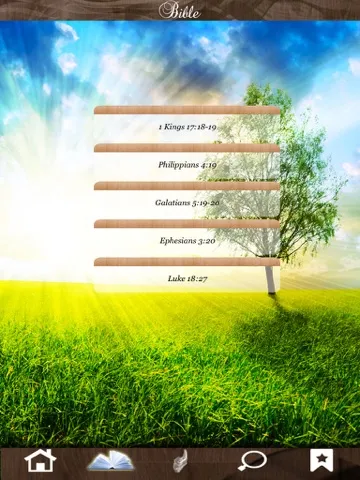Bible App for Everyday Life - Quotes & Divine Features iPad  スクリーンショット