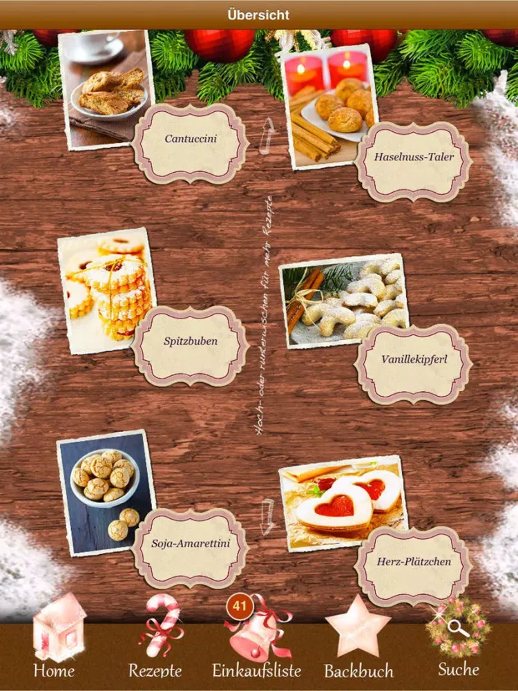 صور Vegane Plätzchen - Vegan! Rezepte Weihnachten iPad 