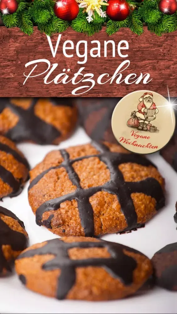 صور Vegane Plätzchen - Vegan! Rezepte Weihnachten