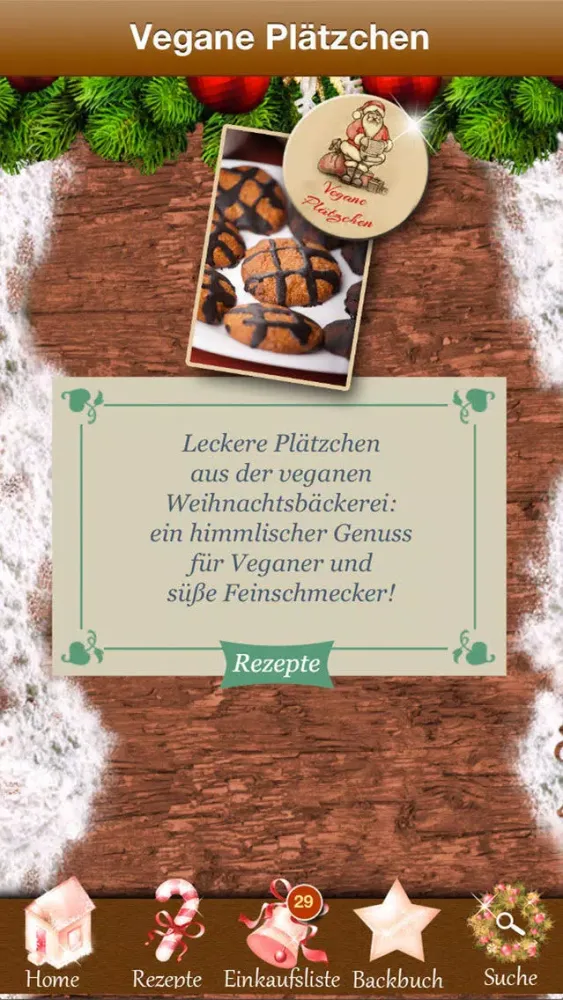 صور Vegane Plätzchen - Vegan! Rezepte Weihnachten