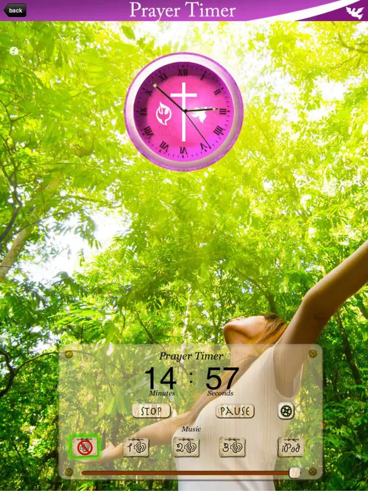 Capturas de tela do Prayer Timer Spend God time iPad 