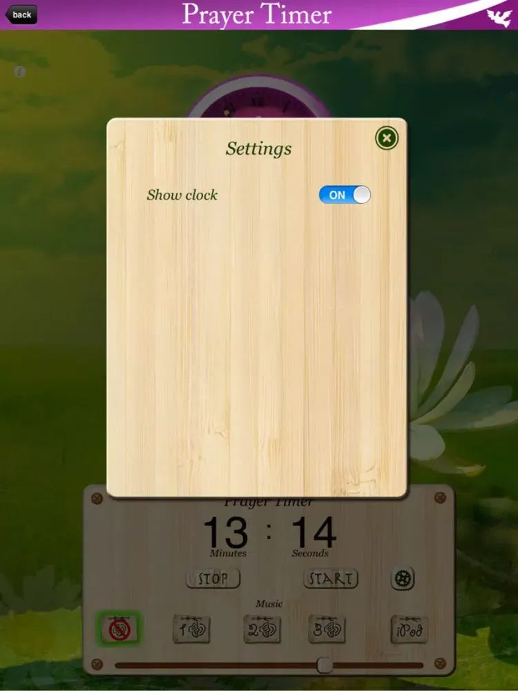 Capturas de tela do Prayer Timer Spend God time iPad 