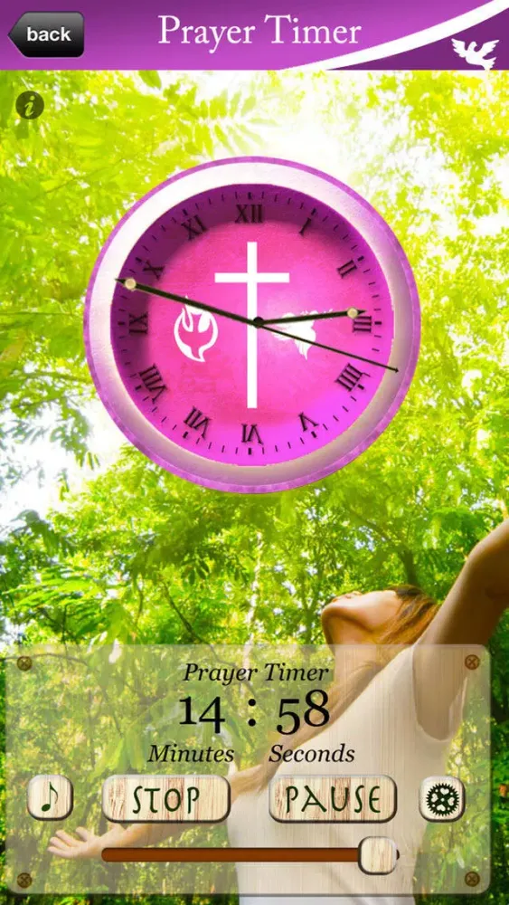 Capturas de tela do Prayer Timer Spend God time