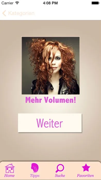 Ảnh chụp màn hình của Schöne Haare - Tipps für Frisuren, Styling, Mode und Pflege