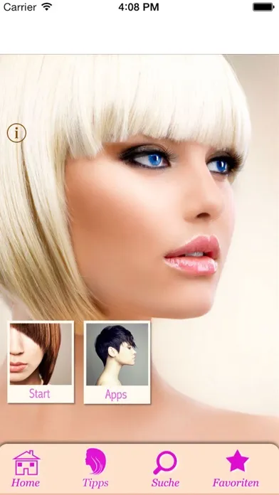 Ảnh chụp màn hình của Schöne Haare - Tipps für Frisuren, Styling, Mode und Pflege