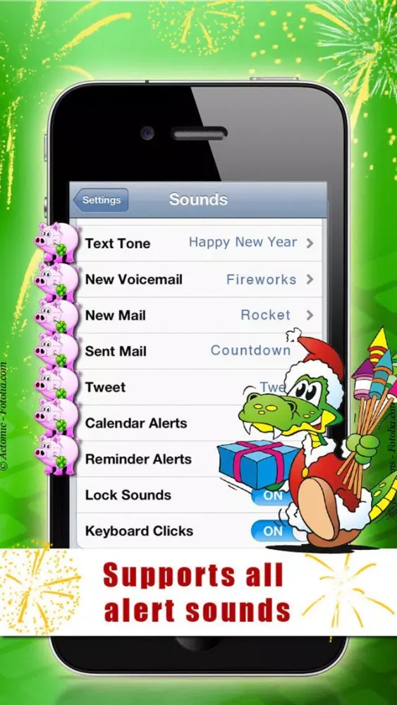 Скриншоты 2017 - Happy New Year's Ringtones & Sounds