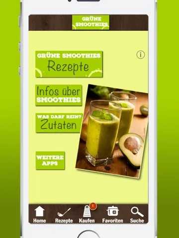 Grüne Smoothies Rezepte - Lecker und gesund iPad  স্ক্রিনশট
