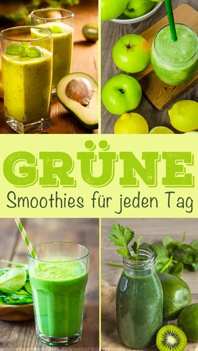 Grüne Smoothies Rezepte - Lecker und gesund স্ক্রিনশট