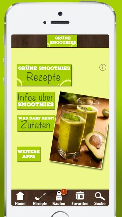 Grüne Smoothies Rezepte - Lecker und gesund স্ক্রিনশট