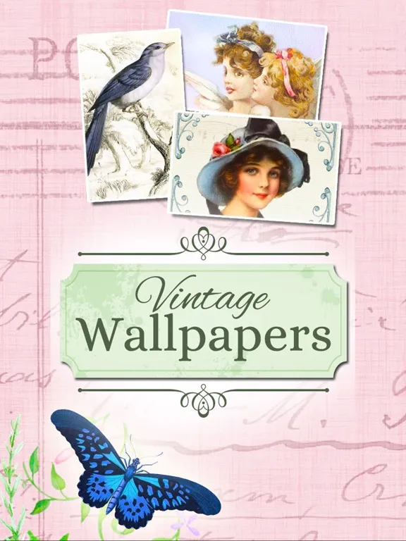 VINTAGE Wallpapers - Retro nostalgic backgrounds iPad  スクリーンショット