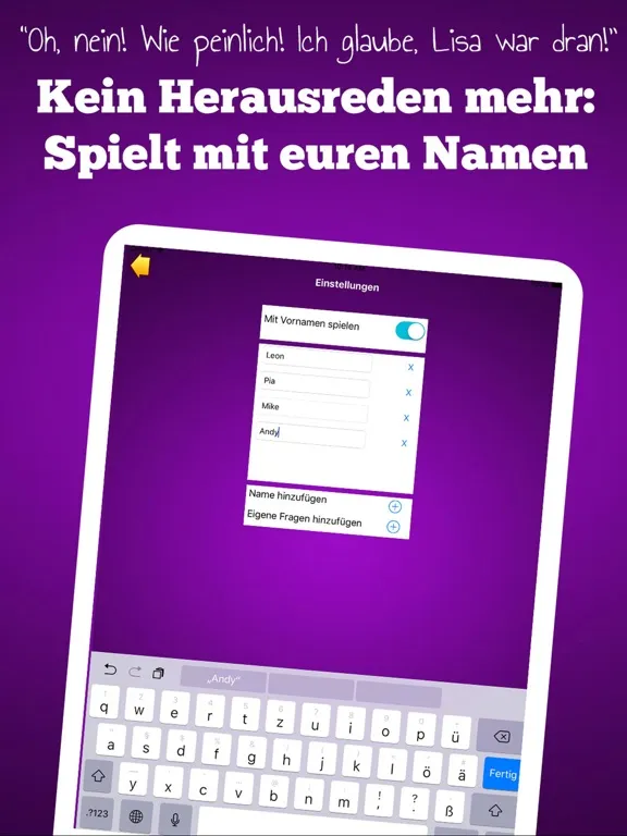 تصاویر Wahrheit oder Pflicht - FUN XL iPad 