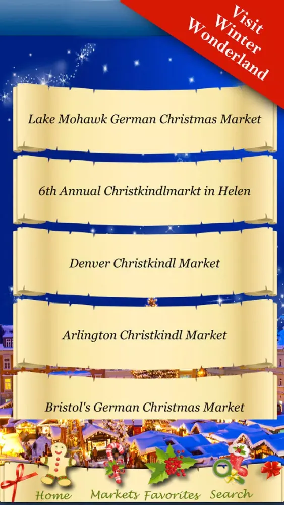 Capturas de tela do Christmas Markets 2014 Worldwide - Dates all over the World