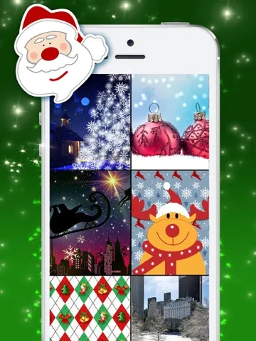 Christmas Backgrounds and Holiday Wallpapers - Festive Motifs iPad  Screenshots