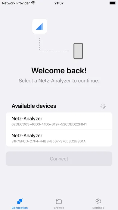 Captures d'écran de Netz-Analyzer