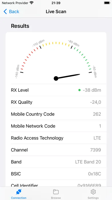 Captures d'écran de Netz-Analyzer